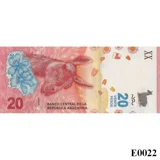 ARGENTINA 20 Pesos 2017 UNC (E0022)