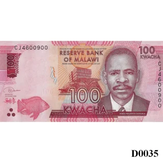 MALAWI 100 Kwacha 2020 ..