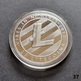 25 LITECOINS silver plated coin