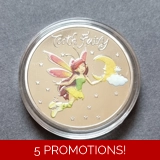 TOOTH FAIRY silver plated coin