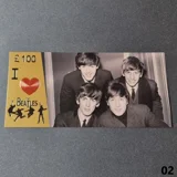 Colourised THE BEATLES 24k gold plated..