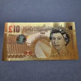 Colourised 10 GBP Queen Elizabeth II 2..