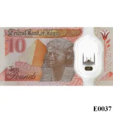 EGYPT 10 Pounds 2022 polymer UNC (E0037)