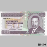 BURUNDI 100 Francs 2011 UNC (B0100)