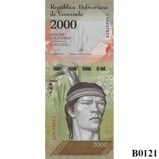 VENEZUELA 2000 Bolivare..