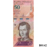 VENEZUELA 50 Bolivares 2018 UNC (B0142)