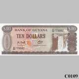 GUYANA 10 Dollars 1993 UNC (C0109)