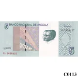 ANGOLA 5 Kwanzas 2012 UNC (C0113)