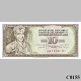 YUGOSLAVIA 10 Dinara 1968 UNC (C0155)
