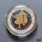 UNITED STATES NAVY Seal Team gold plat..