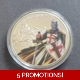 KNIGHTS TEMPLAR silver plated coin..
