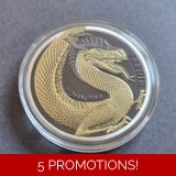 GERMANIA 2020 The Dragon silver/gold p..