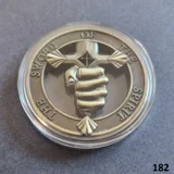 THE SWORD OF THE SPIRIT souvenir coin .. THE SWORD OF THE SPIRIT souvenir coin ..