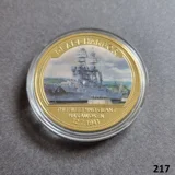 PEARL HARBOR 80th Anniversary gold pla..