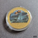 PEARL HARBOR 80th Anniversary gold pla..