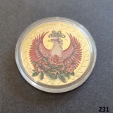 ZODIAC SIGN - SCORPIO gold plated coin..