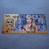 Colourised TAYLOR SWIFT 24k gold plate..