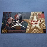Colourised CHILD'S PLAY 24k gold plate..