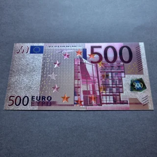 Colourised 500 EUR silv..