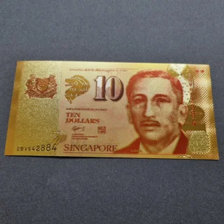 Colourised SINGAPORE 10..