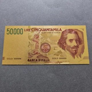Colourised ITALY 50.000..