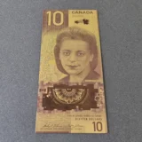 Colourised CANADA 10 Dollars (Viola De..