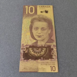 Colourised CANADA 10 Do..