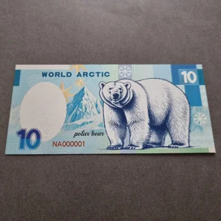 Colourised WORLD ARCTIC..