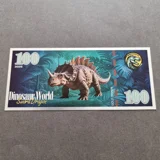 Colourised DINOSAUR WORLD Sword Dragon..