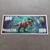 Colourised DINOSAUR WORLD Tyrannosauru..
