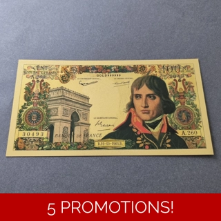 Colourised FRANCE 100 F..