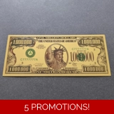 Colourised USA 1 Million Dollars (Stat..