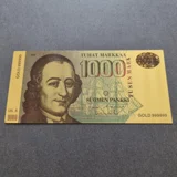 Colourised FINLAND 1000 Markkaa 1986 2..