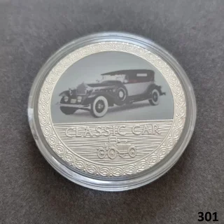 CLASSIC CAR silver plat..