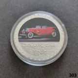 CLASSIC CAR silver plated coin (303)