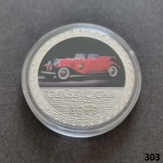 CLASSIC CAR silver plat..