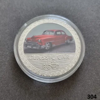 CLASSIC CAR silver plat..