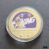 LeBron James gold plated coin (366)