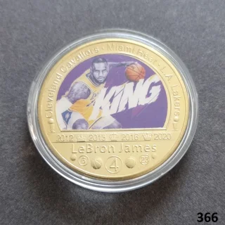 LeBron James gold plate..