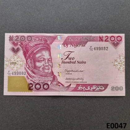 NIGERIA 200 Naira 2026 UNC (E0047)