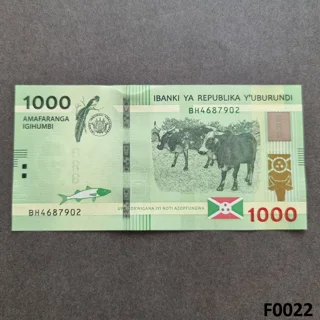 BURUNDI 1000 Francs 202..