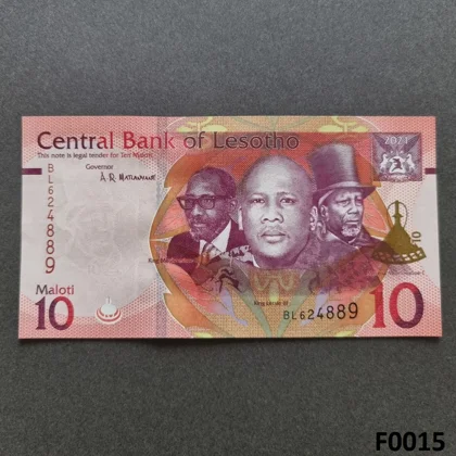 LESOTHO 10 Maloti 2021 UNC (F0015)
