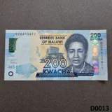 MALAWI 200 Kwacha 2024 UNC (D0013)