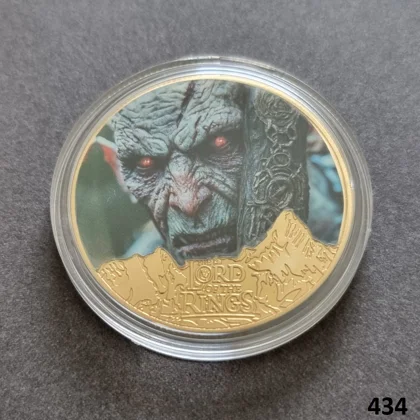 LOTR The Lord of the Rings gold plated coin (434)
