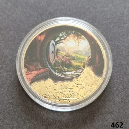 LOTR The Lord of the Rings gold plated coin (462)