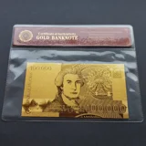 CROATIA 100.000 Dinara 1993 24k gold p..
