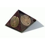 «Υγρό Πυρ» - Πανίσχυρη (giant) πυραμίδα μαύρης τουρμαλίνης με 5 MWOs!