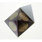 «Υγρό Πυρ» - Πανίσχυρη (giant) πυραμίδα μαύρης τουρμαλίνης με 5 MWOs!