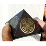 «Υγρό Πυρ» - Πανίσχυρη (giant) πυραμίδα μαύρης τουρμαλίνης με 5 MWOs!