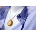 Πανίσχυρο χρυσό μενταγιόν με 2 MWOs Lakhovsky για ευεξία & ευημερία